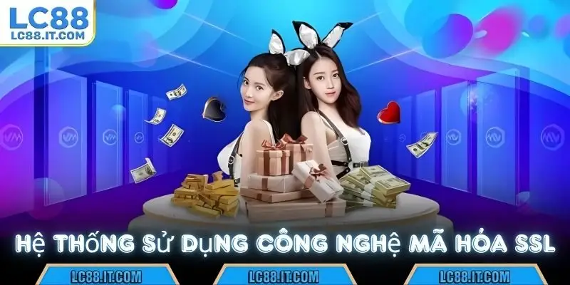 Hệ thống sử dụng công nghệ mã hóa SSL
